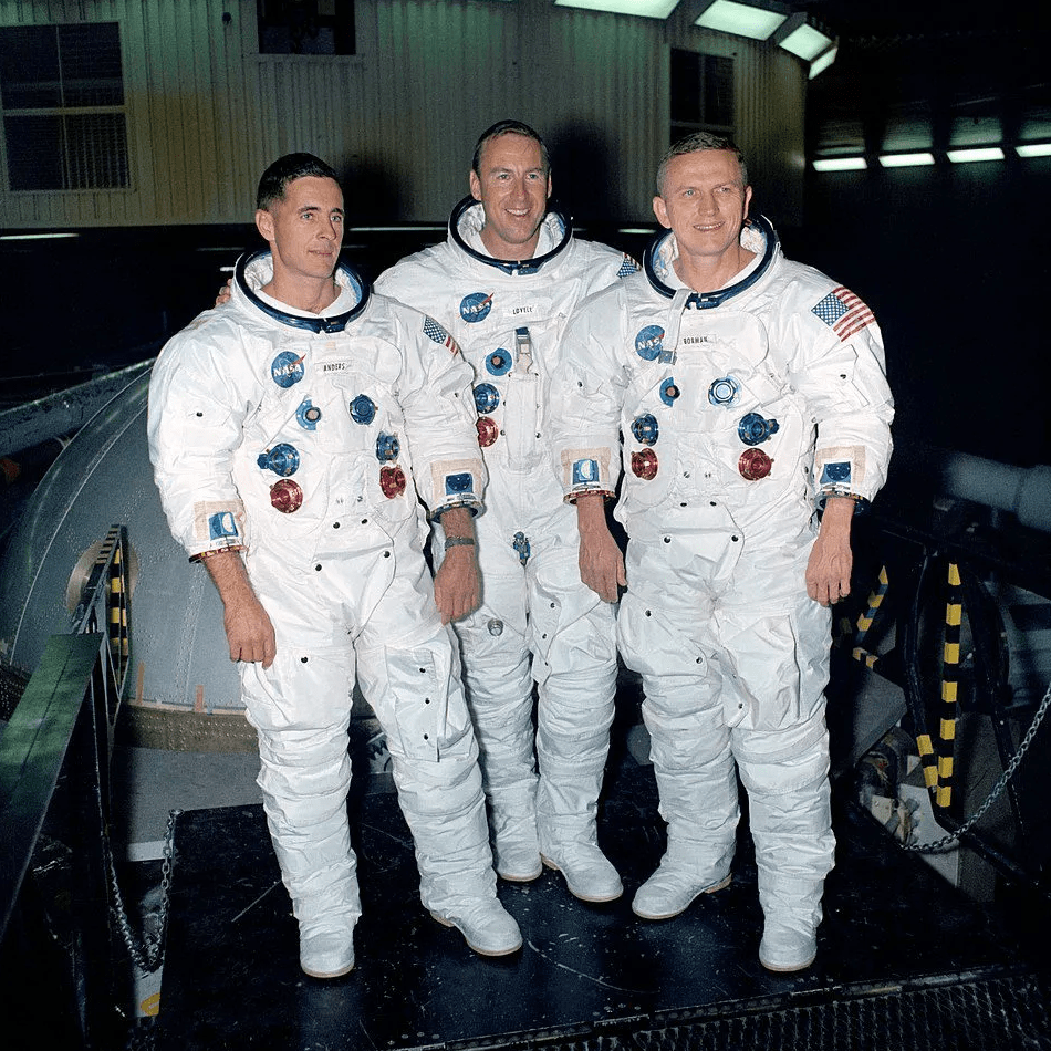 Bill Anders, Jim Lovell und Frank Borman
